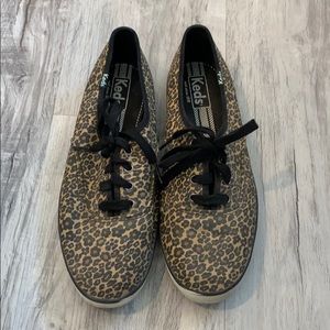 Leopard print Keds shoes